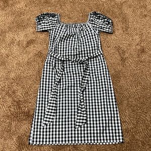 Gingham Plaid Dress